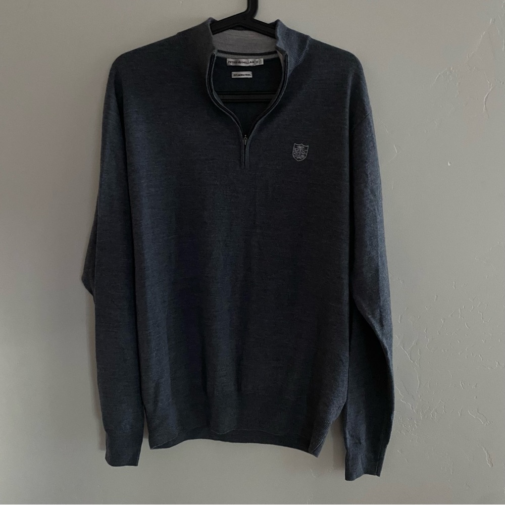 Peter Millar Lyford Cay Club merino wool ls sweater 1/4 zip **SOLD**